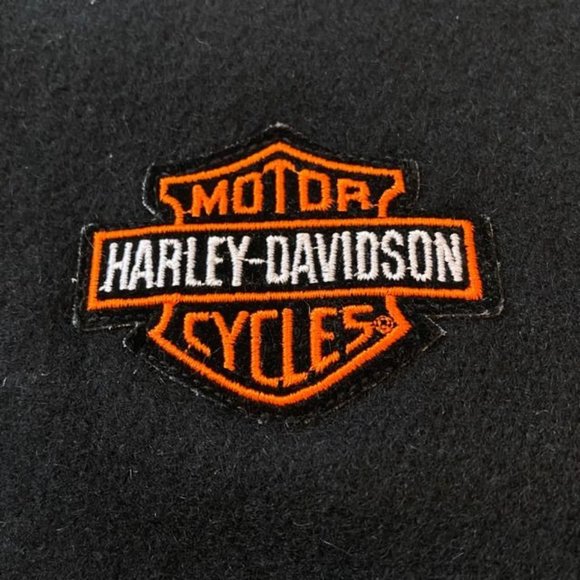 Harley-Davidson Black and Gray Bomber Jacket - Picture 4 of 13